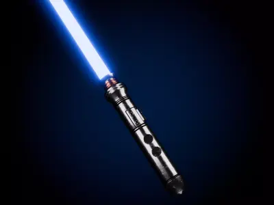 Adi Gallia Second Lightsaber Free 3D model