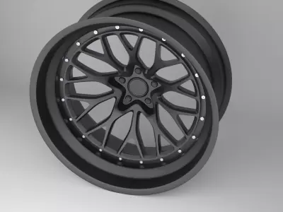 VT Forged SLT9 Wheels 3D model