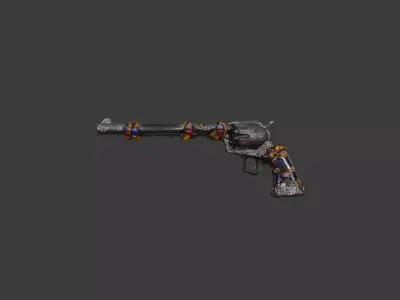 Sheriff fan Art 3D Weapon Model 3D model