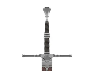 The witcher steel sword 3D model