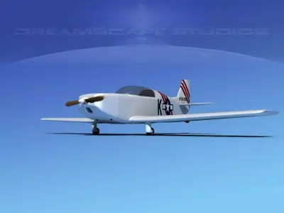 Ken Rand KR-2 V11 3D model