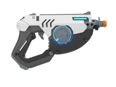 Tracer Blaster Original Skin - Commercial - Printable - STL 3D print model