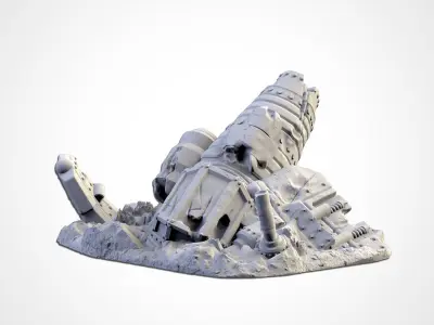 CRASHED PLANES 3D print model