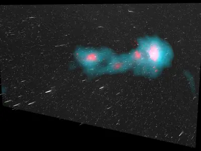 Shapley Supercluster 3D model