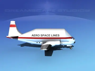 Aero Spacelines Super Guppy V01 3D model