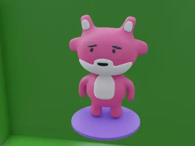 3d teddy bear model 3D model