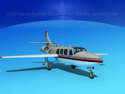 Piper Aerostar FJ-100 Fanjet V10 3D model