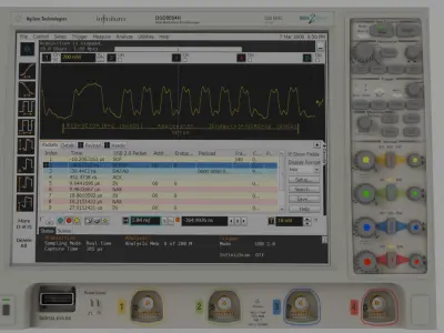 The Infiniium 9000 H-Series high-definition oscilloscopes 3D model