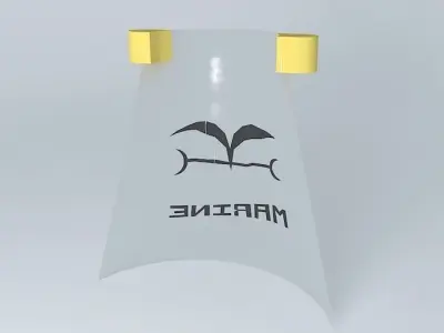 cape a epaulette Free 3D model