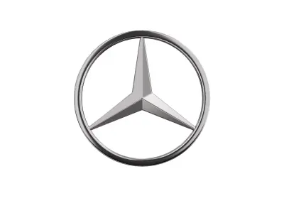 Mercedes Benz Logo 3D model