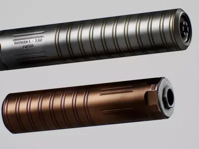 Diligent Defense Enticer S and L Low-poly 3D model