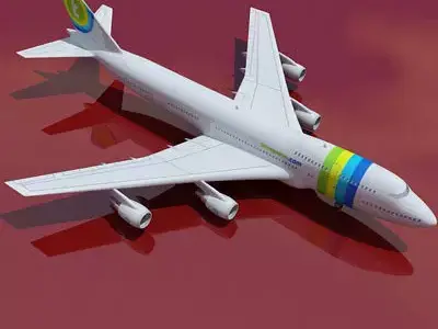 Transavia Airline 3D model