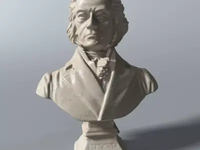 Beethoven Bust 3D model