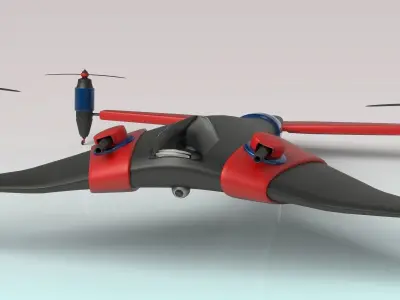 Battle Drone 3D model