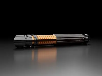 Lightsaber Hilt Free 3D model