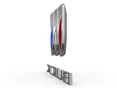 buick new logo 3D model