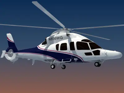 3D Helicopter Models 3D Model Collection