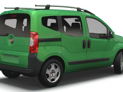 Fiat Qubo 2017 3D model