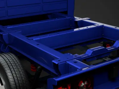 Ram Promaster Truck Crew Cab 3450 WB 2020 3D model