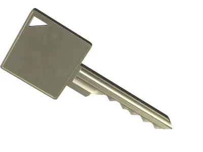 Door Lock Keys Collection 2 3D model