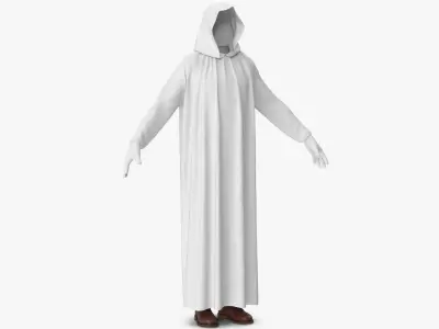 Hooded Costume 15 3D model