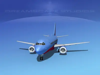 Boeing 737-300 Southwest Airlines 1 3D model