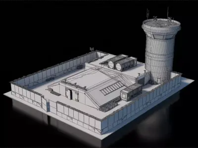 Warzone - Bunker 3D model