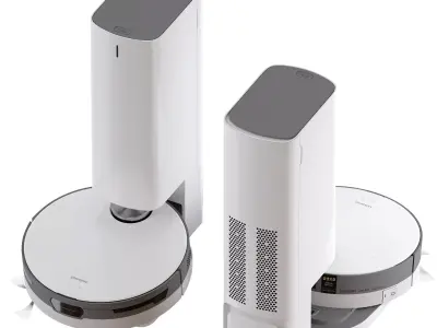 Samsung Jet Bot Robot Vacuum with Clean Station 3D model