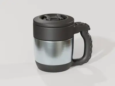 Electric thermal mug 3D model
