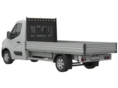 Renault Master Flatbed FWD 2015 L3H1 3D model