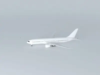 Boeing 777 Free 3D model