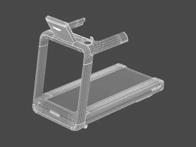 Technogym Treadmill New Excite Run 3D model