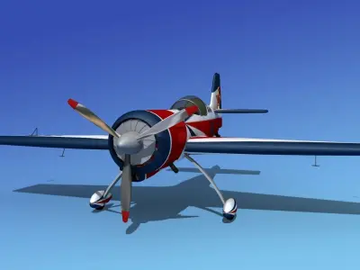 Sukhoi SU-26 Aerobat V16 3D model