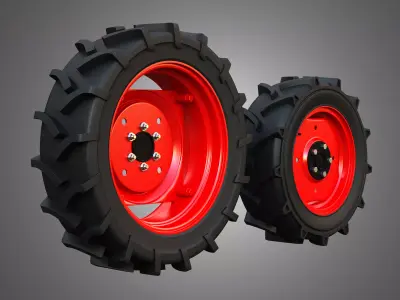 Jivo 365ti Wheel and Tire 3D model