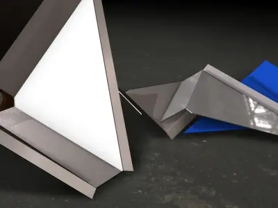 Discharge Cone - Sheet Metal 3D model