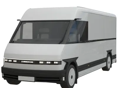 EV Van Prototype 1 3D model
