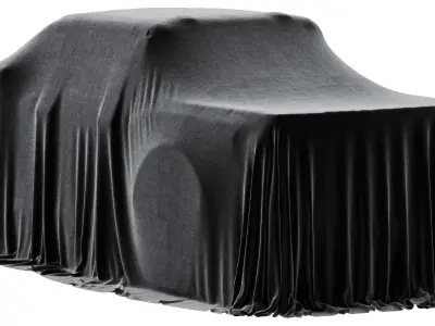 Car Cover Pick-Up 3D model