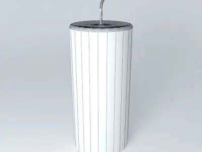 Candle Free 3D model 4