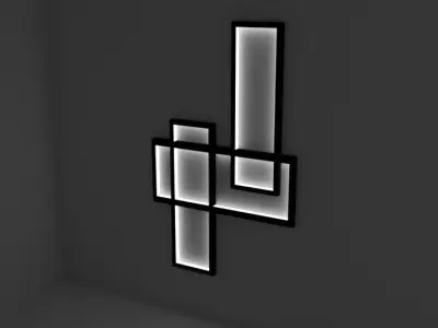 Wall Lamp Free 3D model 5