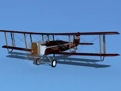 Airco DH-4 Aerial Photo 3D model