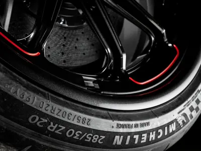 MICHELIN Pilot Sport CUP 2 285 30 ZR20 3D model