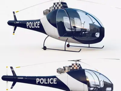 HAD1-T Helineo Police 3D model