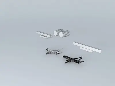 EuroAmerican Airbus A320neo Free 3D model