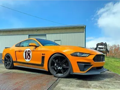 Voxx GT5 Wheel Gunmetal Mustang 3D model