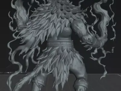 Ixkan -The Cursed Jaguar 3D print model