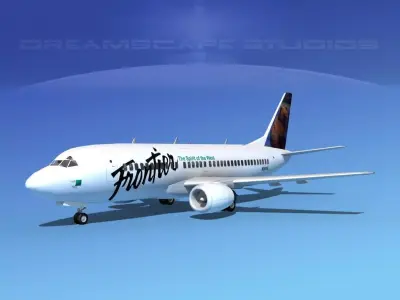 Boeing 737-300 Frontier 2 3D model