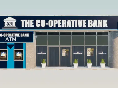 Store Front Pack 1 Low-poly 3D model