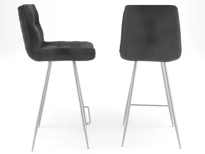 Modern bar stool Free 3D model purchase
