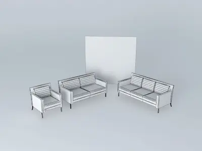 Bene Jason 391 sofa set Free 3D model