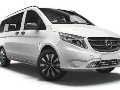 Mercedes Benz Vito Tourer 2019 3D model